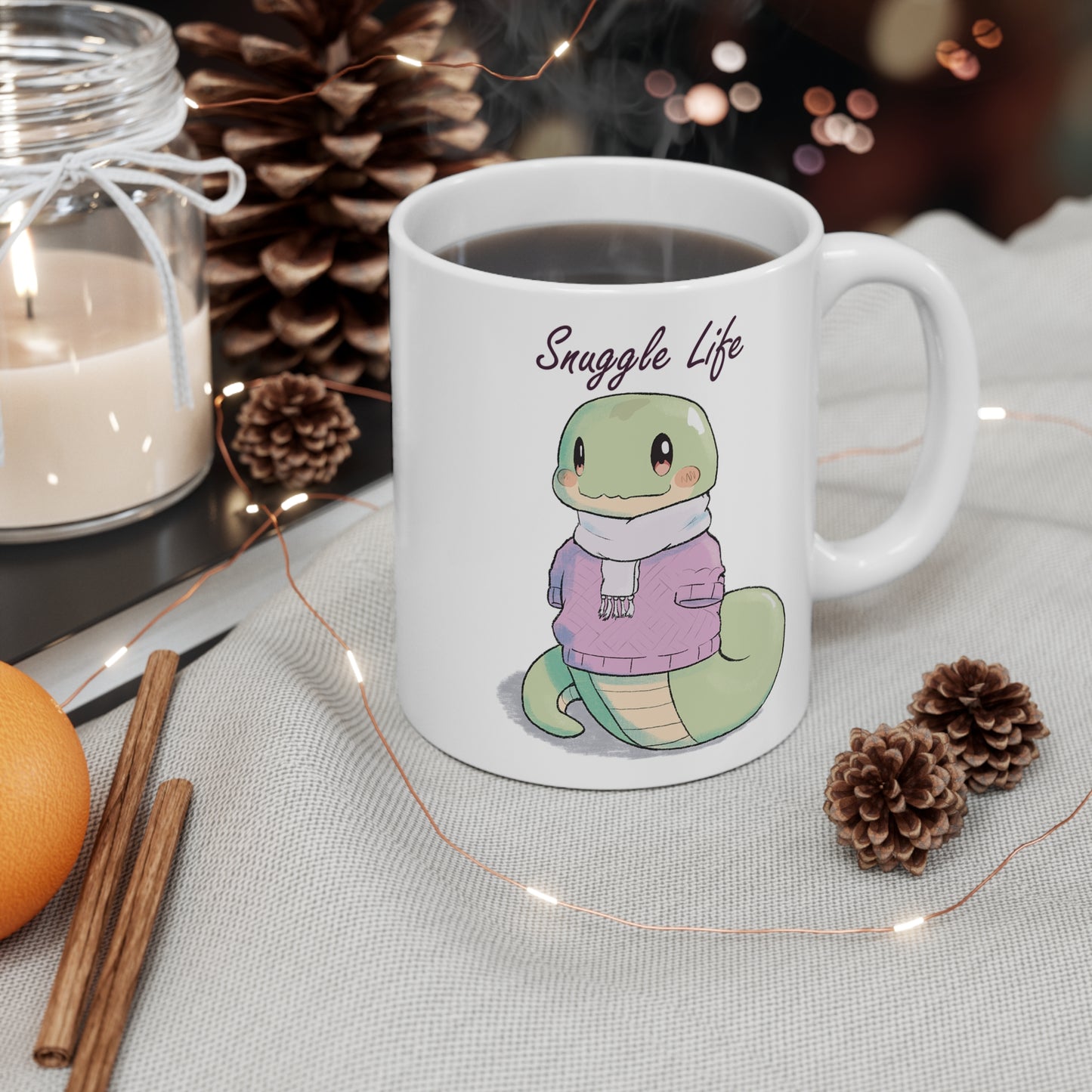 Snuggle Snake Mug