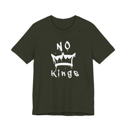 No Kings Unisex T-Shirt - Urban Graphic Tee, Protest Shirt, Activist Top, Political Tee, Rebellion Shirt, Social Justice Clothing