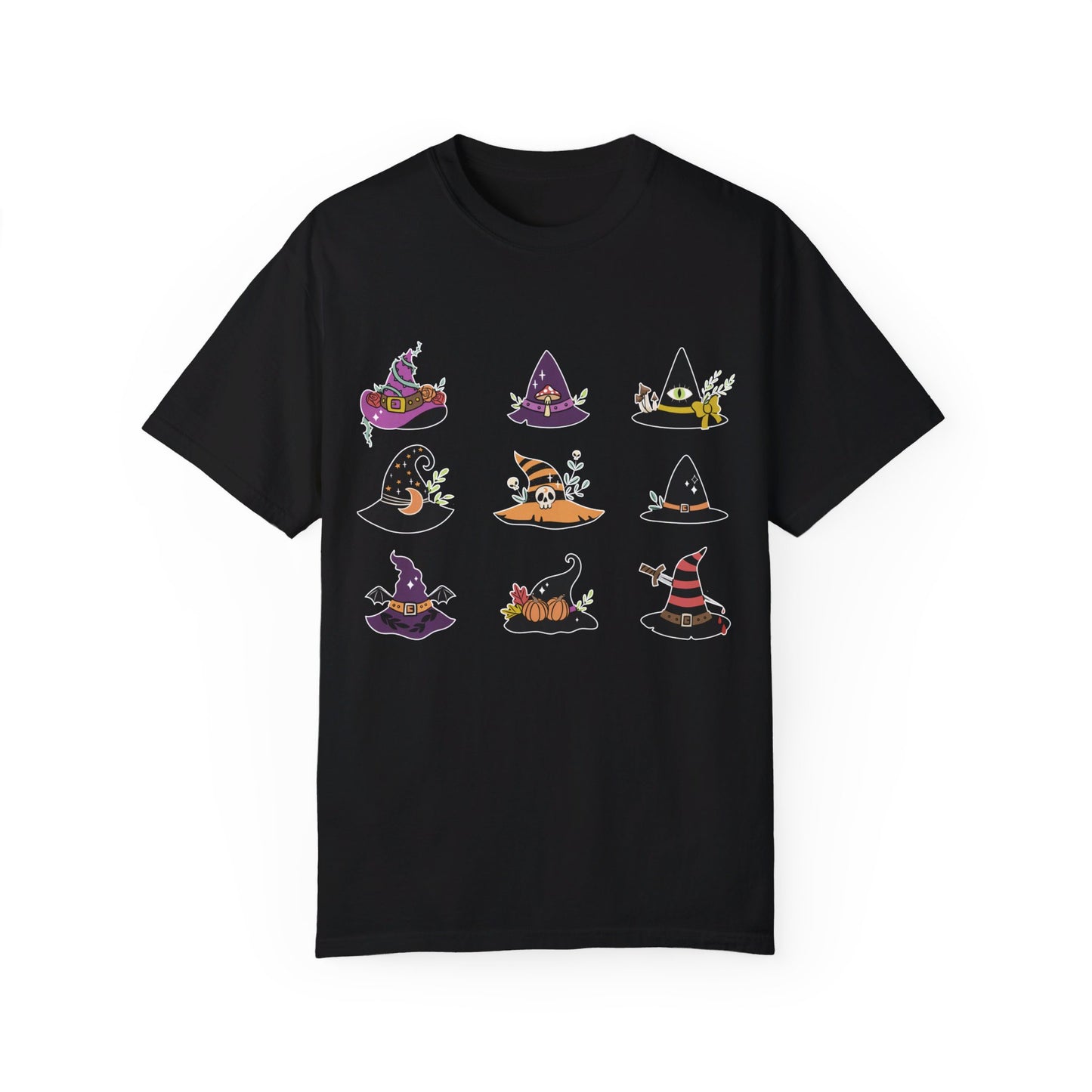 Spooky Cute Halloween Witch Hat T-shirt