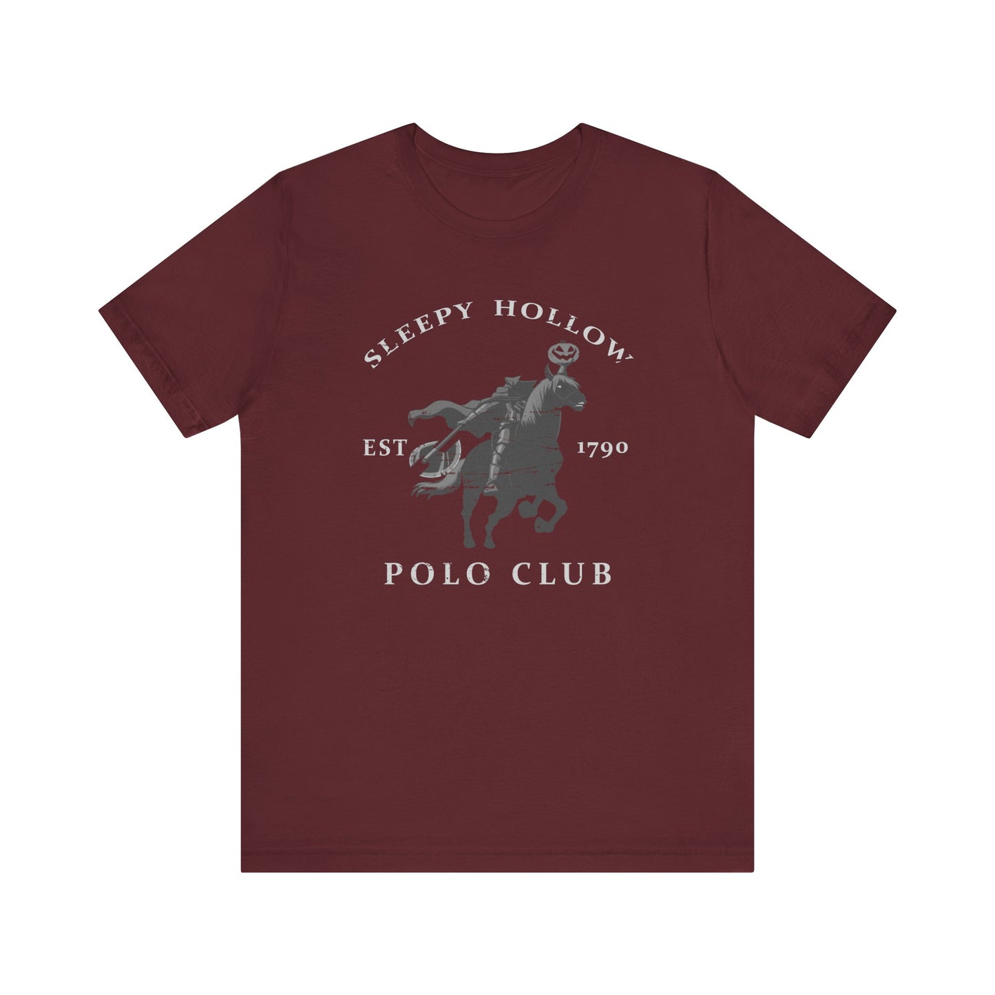 Headless Horseman Sleepy Hollow Polo Club Halloween T-Shirt