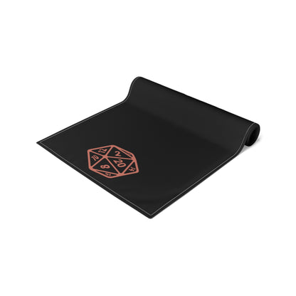 D20 Roll For Initiative Table Runner, Game Night, DnD Table. Gaming Table,  (Cotton, Poly)